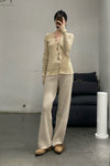 BASERANGE Taff Cardigan TOTVC-RC-WI23 Tan (TOTVC)